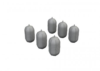 Eduard 672397 WWII USAAF oxygen tank G-1 PRINT 1:72
