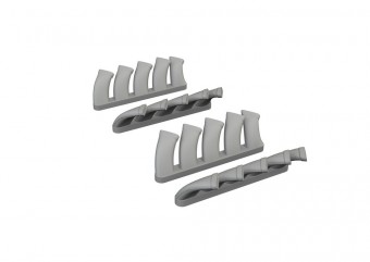 Eduard 672404 Mosquito exhaust stacks PRINT TAMIYA 1:72
