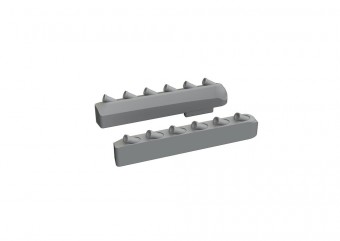Eduard 672412 P-51 exhaust stacks w/ fairing PRINT TAMIYA 1:72