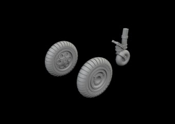 Eduard 672419 Fw 190A wheels early TAMIYA 1:72