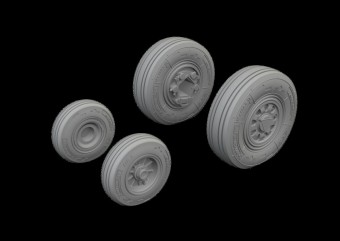 Eduard 672429 F-35C wheels for Tamiya 1:72