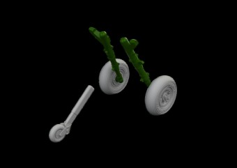 Eduard 672434 Spitfire Mk.V wheels for Eduard 1:72