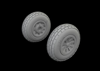 Eduard 672442 P-51D wheels block tread for Arma Hobby 1:72