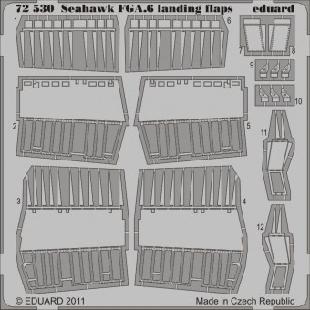 Eduard 72530 Seahawk FGA.6 landing flaps f.Hobby Boss 1:72