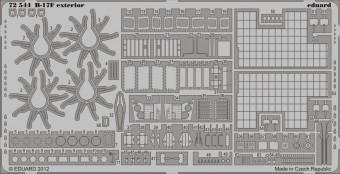 Eduard 72544 B-17F exterior for Revell 1:72