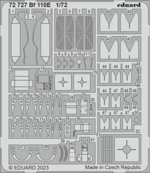 Eduard 72727 Bf 110E for EDUARD 1:72