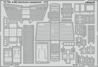Eduard 72738 A-6E electronic equipment 1:72