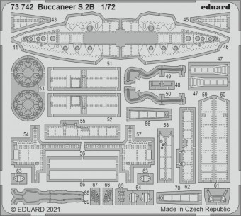 Eduard 73742 Buccaneer S.2B 1/72 for AIRFIX 1:72