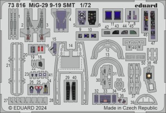 Eduard  73816 MiG-29 9-19 SMT 1/72 