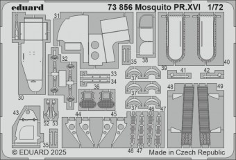 Eduard 73856 Mosquito PR Mk.XVI 1/72 for Special Hobby 1:72