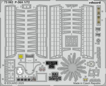 Eduard 73862 P-36A for Arma Hobby 1:72