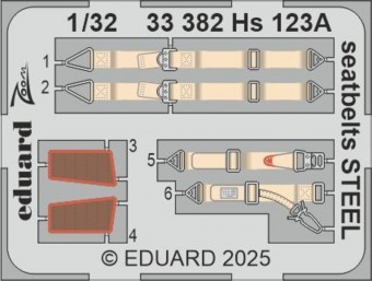 Eduard BIG33170 Hs 123A for ICM 1:32