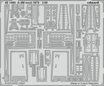 Eduard BIG49435 A-4M mod. 1975 MAGIC FACTORY 1:48