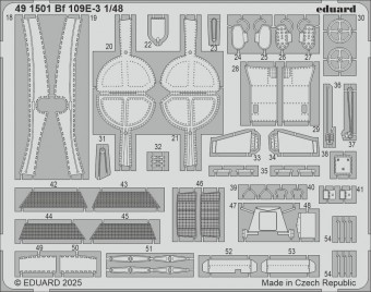 Eduard BIG49444 Bf 109E-3 HOBBY BOSS 1:48