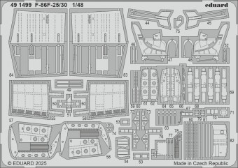 Eduard BIG49445 F-86F-25/30 AIRFIX 1:48