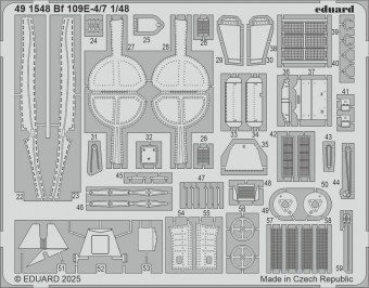 Eduard BIG49467 Bf 109E-4/7 for Tamiya 1:48