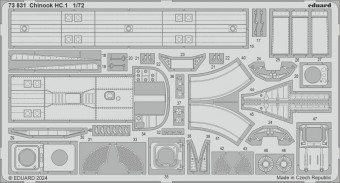 Eduard BIG72185 Chinook HC.1 AIRFIX 1:72