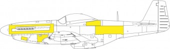Eduard CX665 P-51D surface panels 1:72