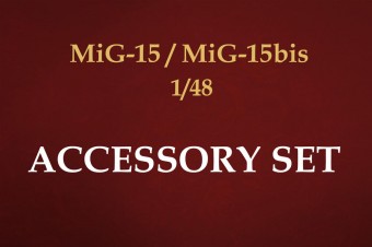 Eduard Accessories D48121 MiG-15 / MiG-15bis stencils RUSSIAN 1:48