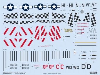 Eduard D72054 P-51D-5 15th AF EDUARD 1:72