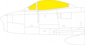 Eduard EX1076 F-86A CLEAR PROP 1:48