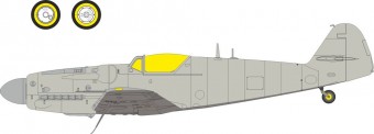 Eduard EX1158 S-199 bubble canopy Tface for Eduard 1:48