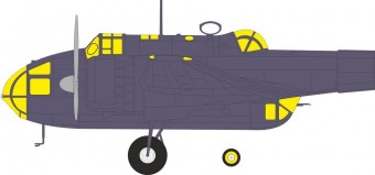 Eduard EX1164 Hampden B Mk.I Tface for ICM 1:48