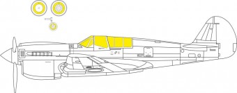Eduard EX818 P-40N TFace for ACADEMY 1:48