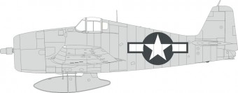 Eduard EX996 F6F-3 US national insignia 1/48 