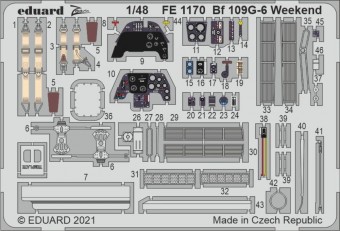 Eduard FE1170 Bf 109G-6 Weekend 1/48 for EDUARD 1:48