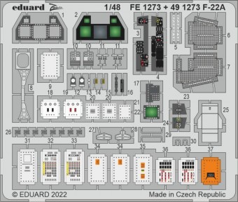 Eduard FE1273 F-22A 1:48