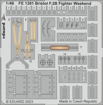 Eduard FE1381 Bristol F.2B Fighter Weekend EDUARD 1:48