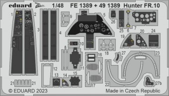 Eduard FE1389 Hunter FR.10 AIRFIX 1/48