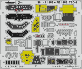 Eduard FE1452 TBD-1 HOBBY BOSS 1:48