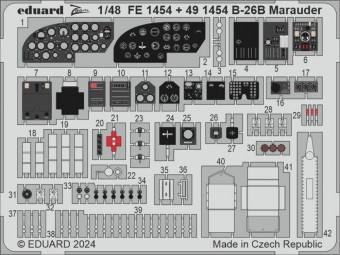 Eduard FE1454 B-26B Marauder ICM 1:48