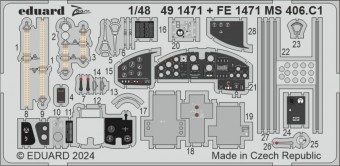 Eduard FE1471 MS 406.C1 1:48
