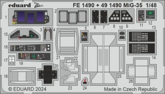 Eduard FE1490 MiG-35 HOBBY BOSS 1:48
