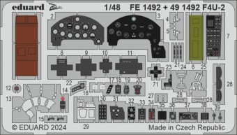 Eduard FE1492 F4U-2 HOBBY BOSS 1:48