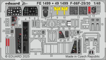Eduard FE1499 F-86F-25/30 AIRFIX 1:48