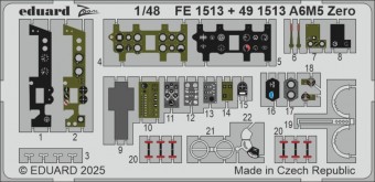 Eduard FE1513 A6M5 Zero FINE MOLDS 1:48