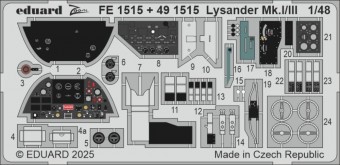Eduard FE1515 Lysander Mk.I/III AIRFIX 1:48