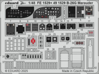 Eduard FE1529 B-26G Marauder ICM 1:48