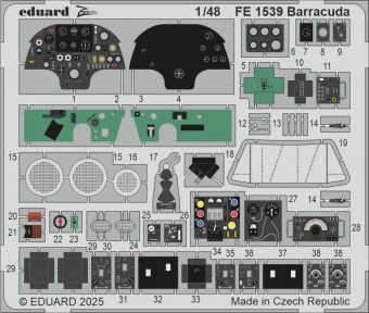 Eduard FE1539 Barracuda TRUMPETER 1:48