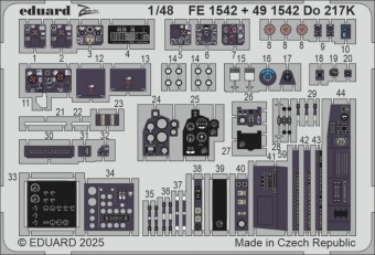 Eduard FE1542 Do 217K ICM 1:48