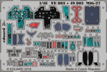 Eduard FE803 MiG-27 for Trumpeter 1:48