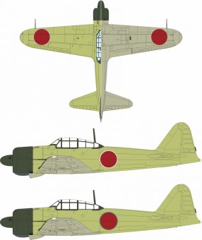 Eduard JX337 A6M5 Zero national marking TAMIYA 1:32