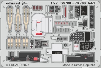Eduard SS788 AJ-1 for RODEN 1:72