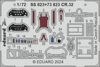 Eduard SS823 CR.32 ITALERI 1:72