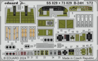 Eduard SS829 B-24H 1:72