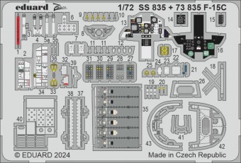 Eduard SS835 F-15C 1:72